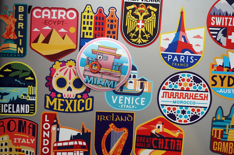 Miami USA Vinyl Sticker