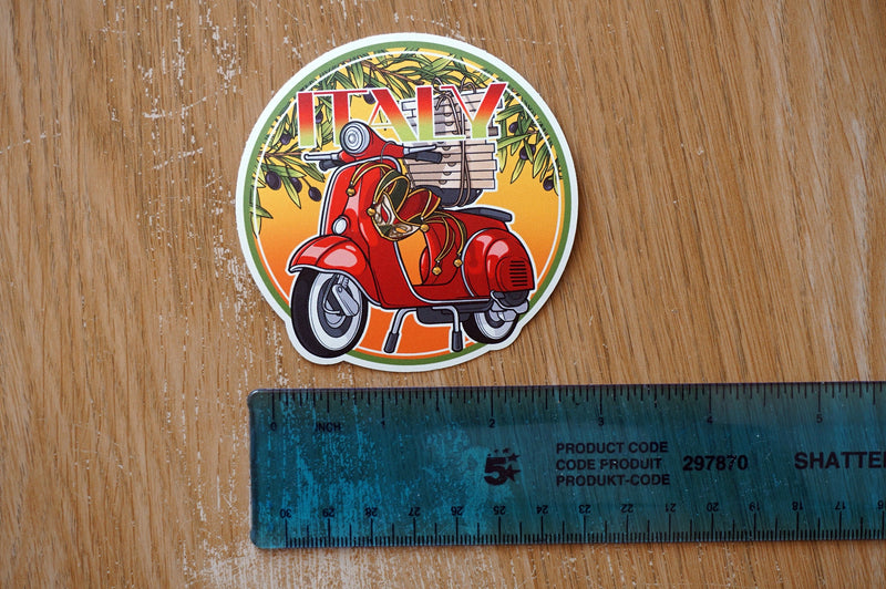 Italy Vinyl Sticker