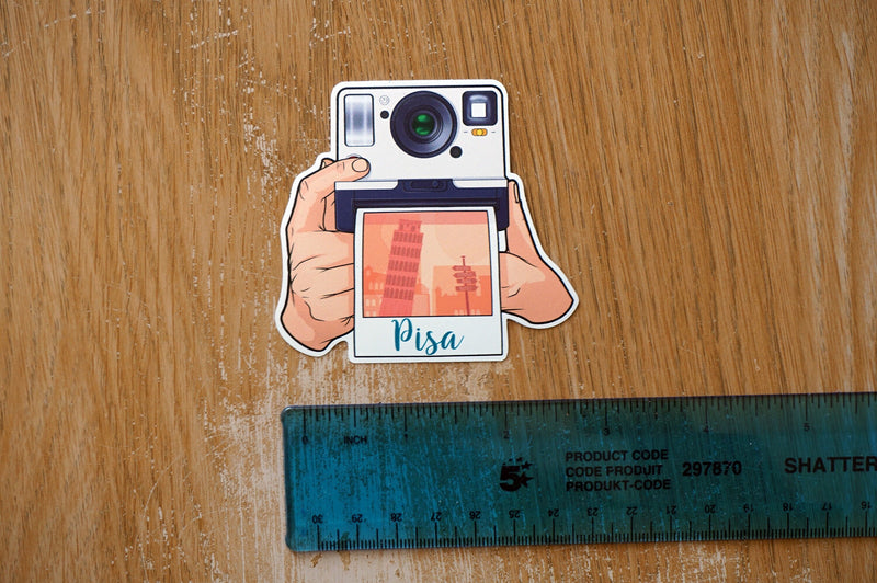 Pisa Italy Vinyl Sticker