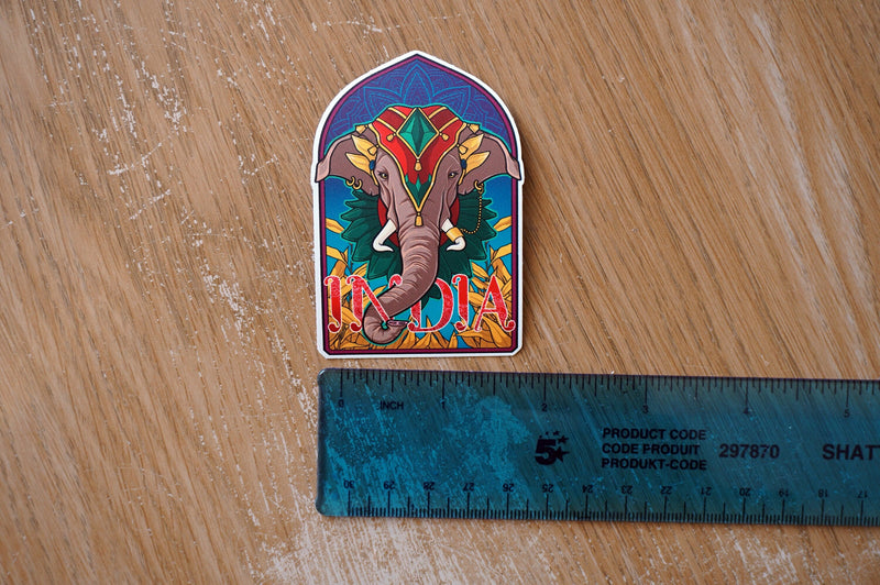 India Vinyl Sticker