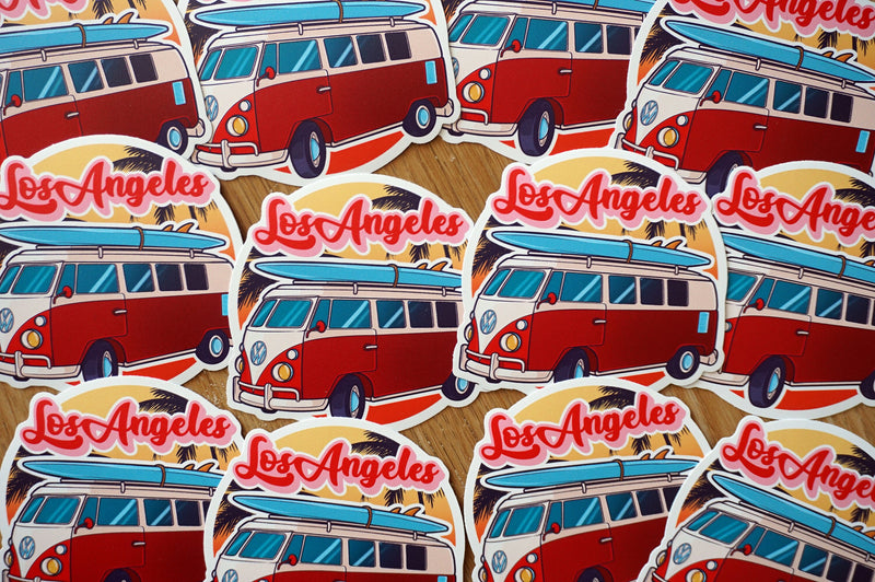 Los Angeles Vinyl Sticker