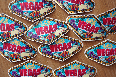 Las Vegas, Nevada USA Vinyl Sticker