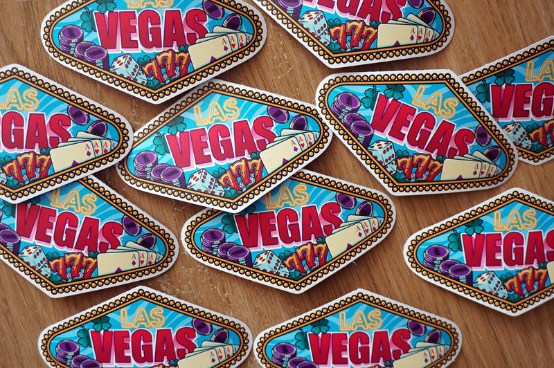 Las Vegas, Nevada USA Vinyl Sticker