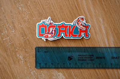 Osaka Japan Vinyl Sticker