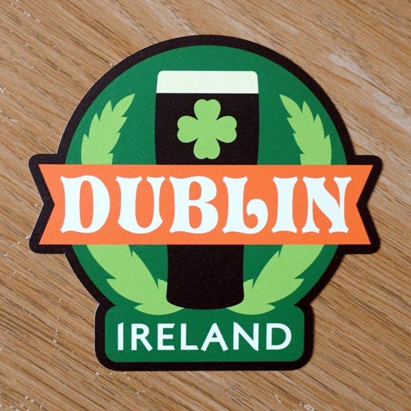 Dublin Ireland Vinyl Sticker