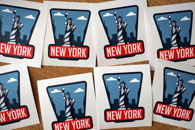 New York Vinyl Sticker
