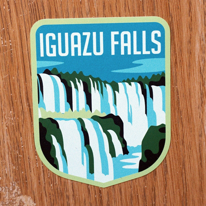 Iguazu Falls Vinyl Sticker