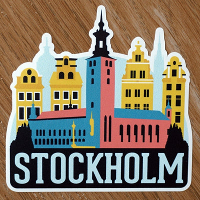 Stockholm Sweden Vinyl Sticker