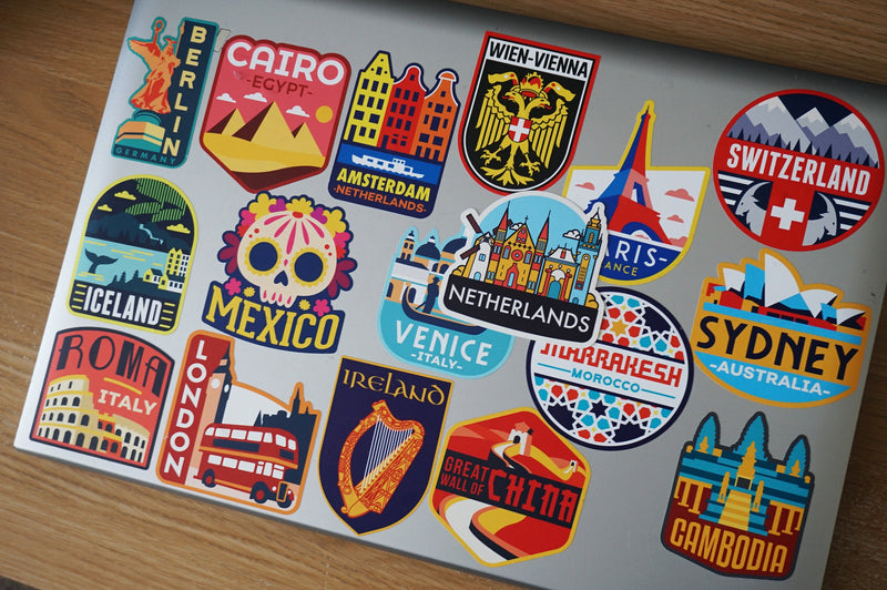The Netherlands Vinyl Sticker