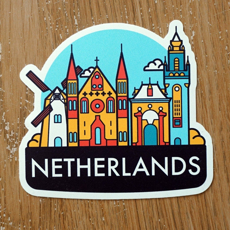 The Netherlands Vinyl Sticker