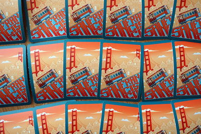 San Francisco Vinyl Sticker