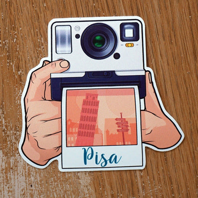 Pisa Italy Vinyl Sticker