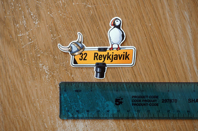 Reykjavik Iceland Vinyl Sticker