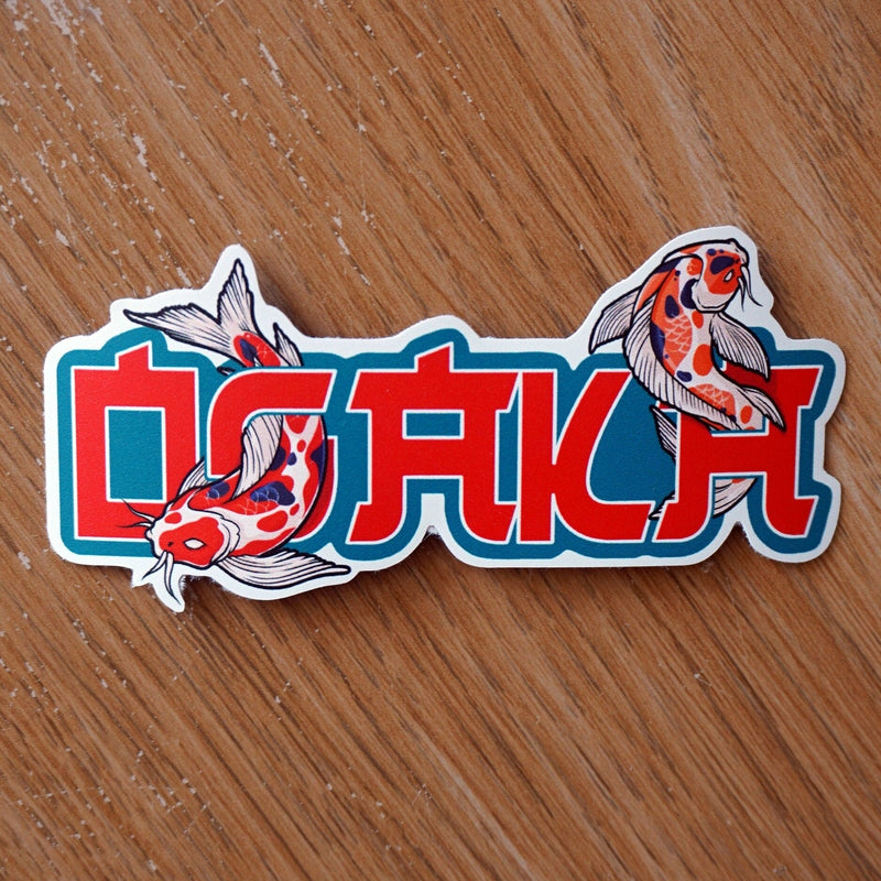 Osaka Japan Vinyl Sticker