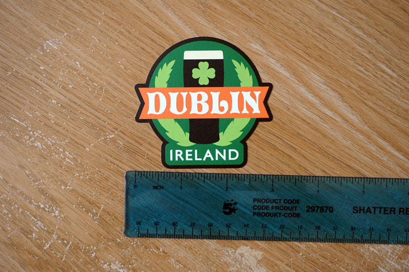 Dublin Ireland Vinyl Sticker