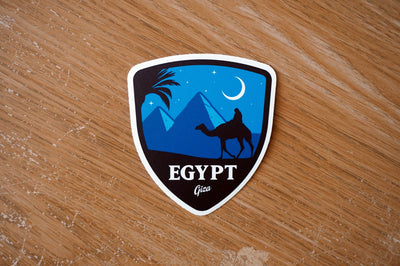 Giza Egypt Vinyl Sticker