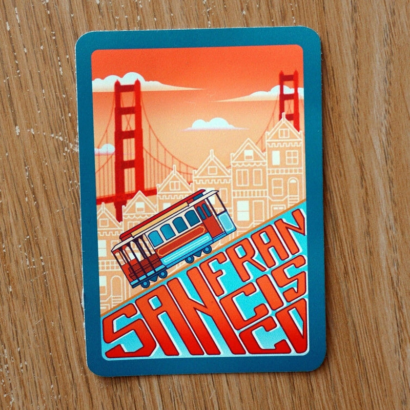 San Francisco Vinyl Sticker