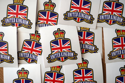 United Kingdom Vinyl Sticker