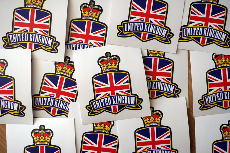 United Kingdom Vinyl Sticker