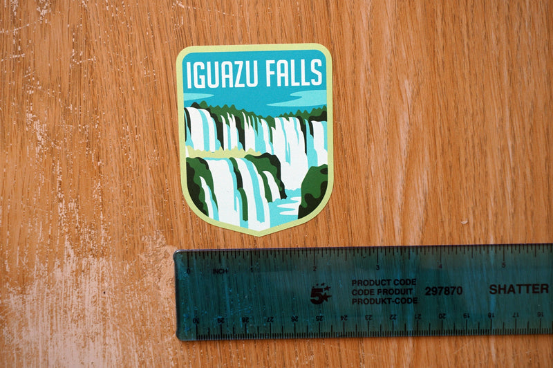 Iguazu Falls Vinyl Sticker