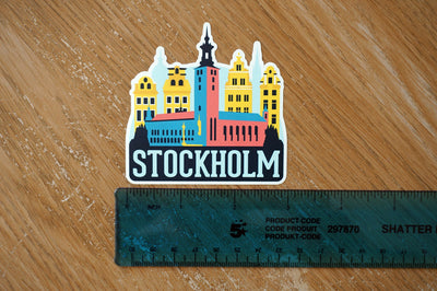 Stockholm Sweden Vinyl Sticker