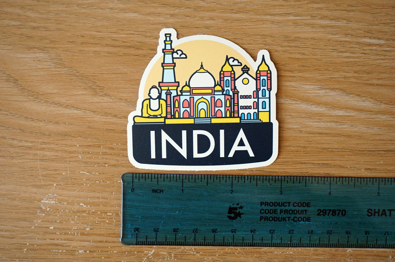 India Vinyl Sticker