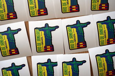 Rio de Janeiro, Brazil Vinyl Sticker