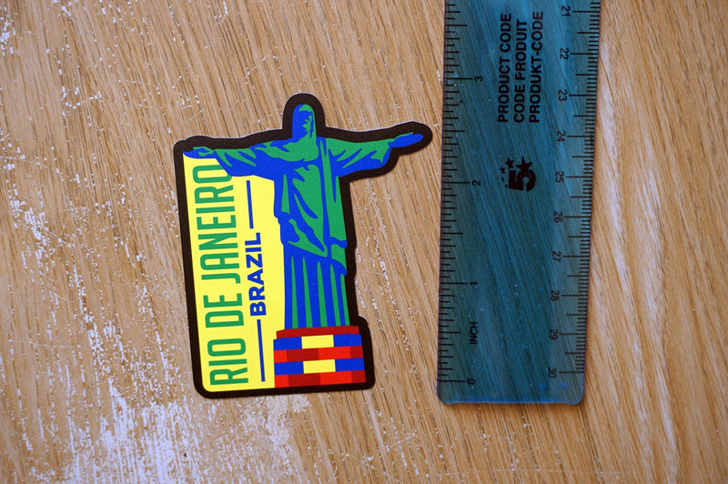 Rio de Janeiro, Brazil Vinyl Sticker