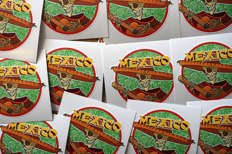Mexico Vinyl Sticker