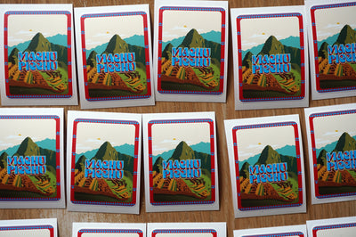 Machu Picchu Vinyl Sticker