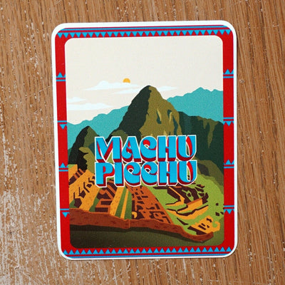 Machu Picchu Vinyl Sticker