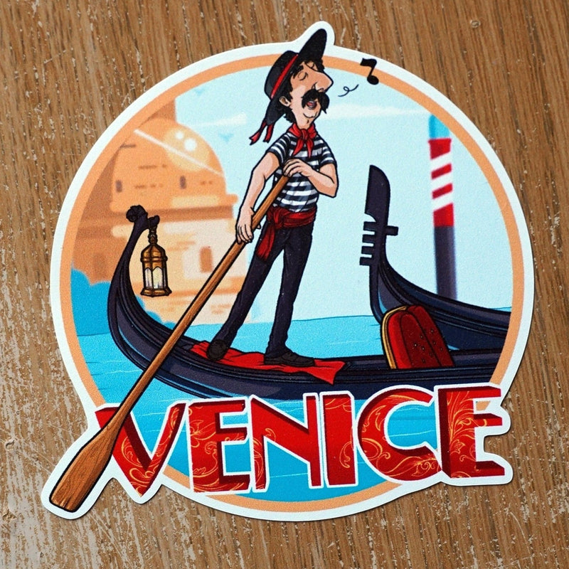 Venice Italy Vinyl Sticker