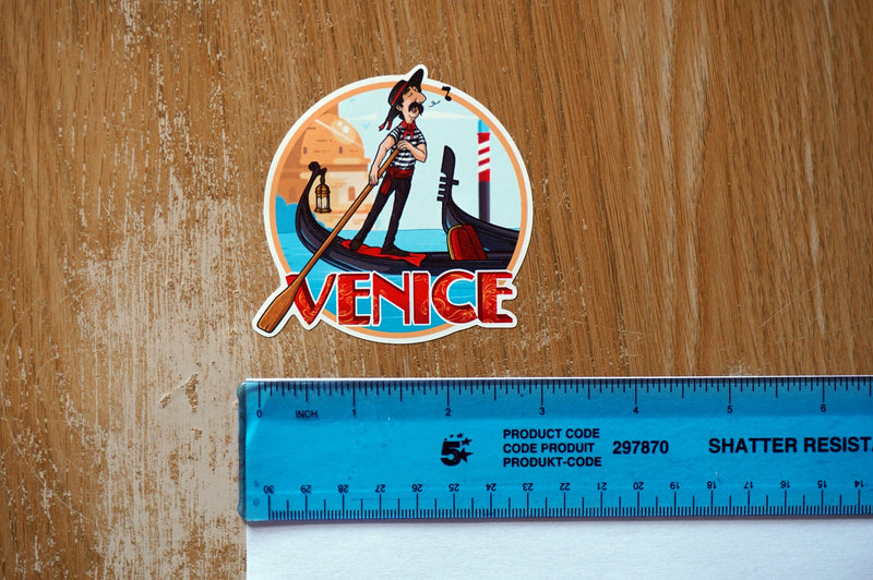 Venice Italy Vinyl Sticker