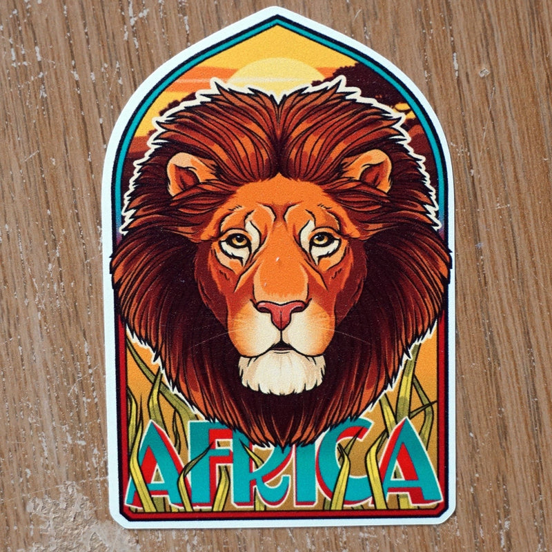 Africa Vinyl Sticker