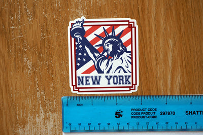 New York Vinyl Sticker