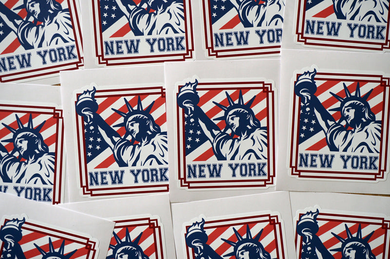 New York Vinyl Sticker