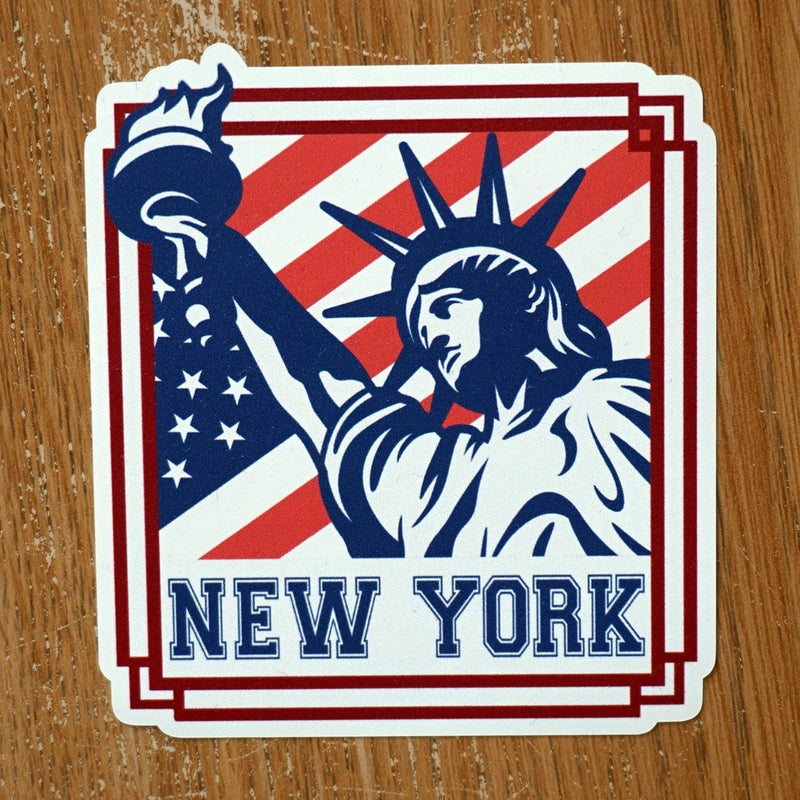 New York Vinyl Sticker