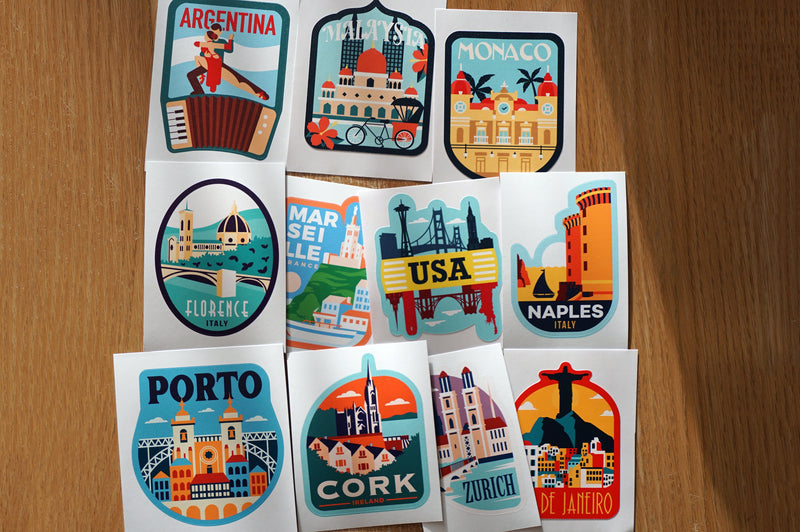 Cork Ireland Vinyl Sticker