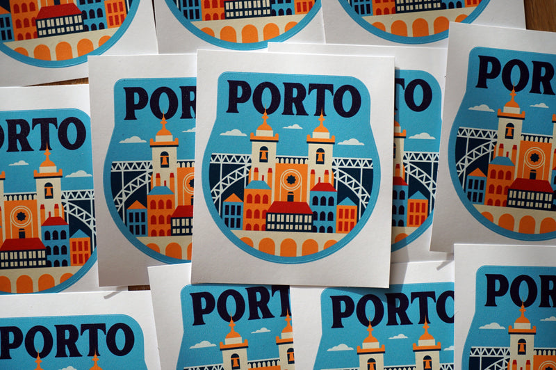 Porto Portugal Vinyl Sticker