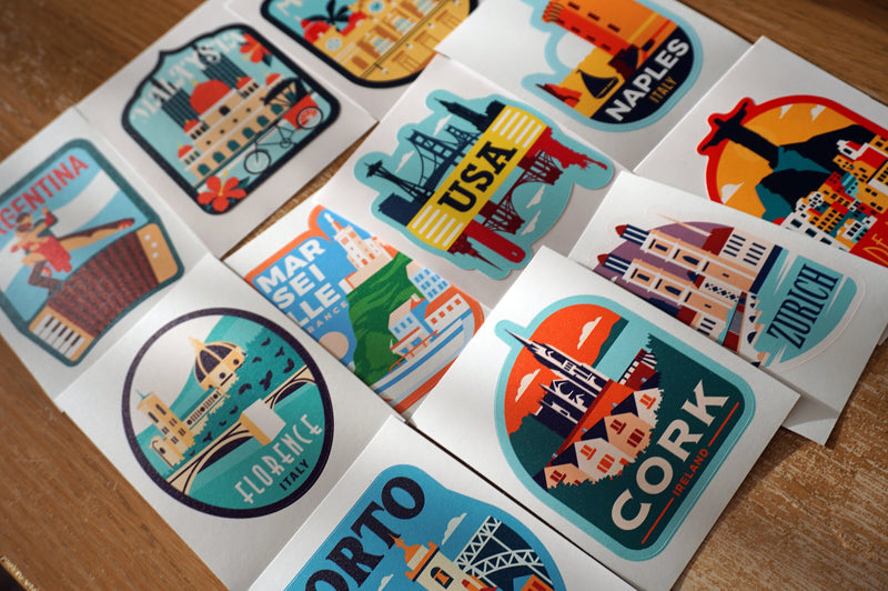 Lyon France Vinyl Sticker