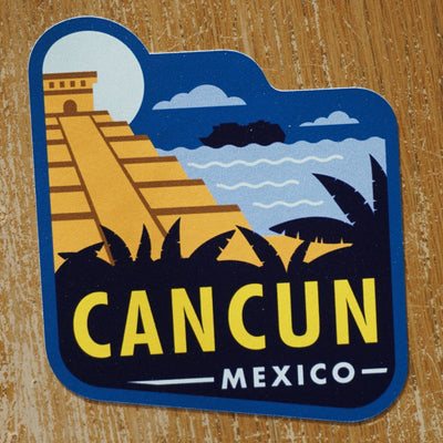 Cancun Mexico Vinyl Sticker