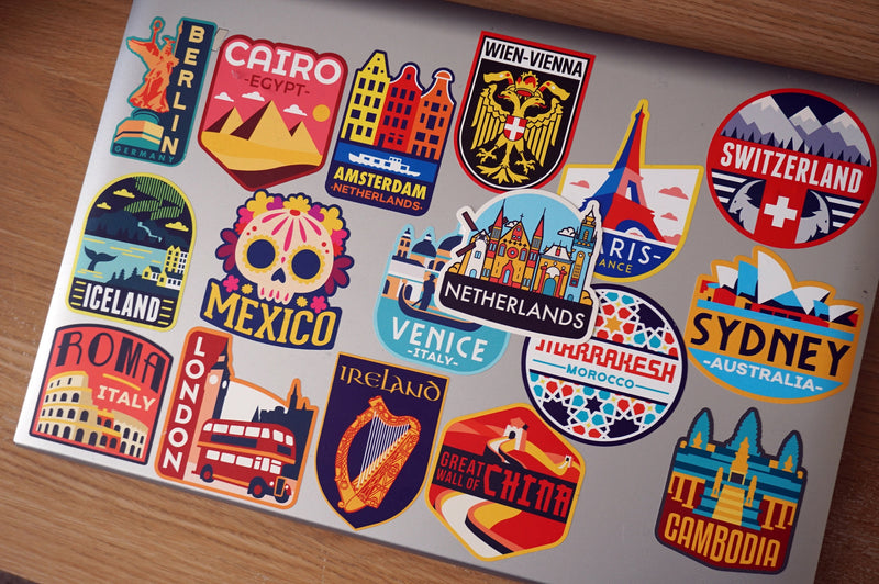 Marseille France Vinyl Sticker