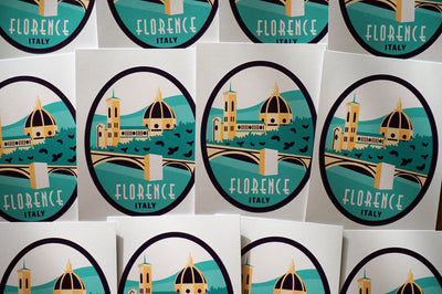 Florence Italy Vinyl Sticker