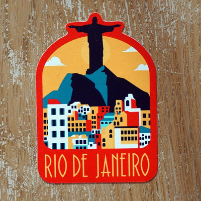 Rio De Janeiro Brazil Vinyl Sticker