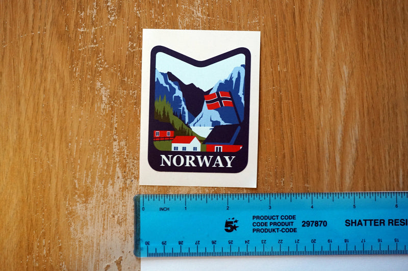 Norway Vinyl Sticker