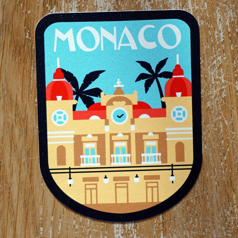 Monaco Vinyl Sticker
