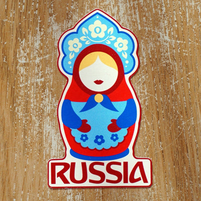 Russia Vinyl Sticker