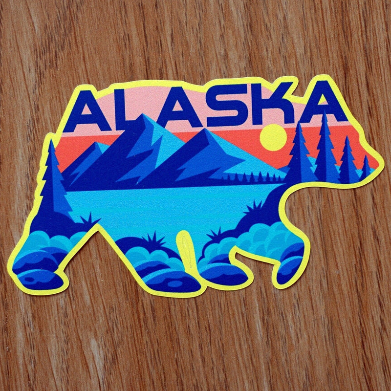 Alaska USA Vinyl Sticker