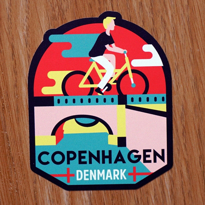Copenhagen Vinyl Sticker