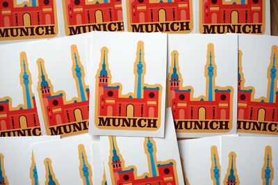 Munich Germany Vinyl Sticker